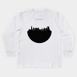 Nashville Skyline V2 Kids Long Sleeve T-Shirt